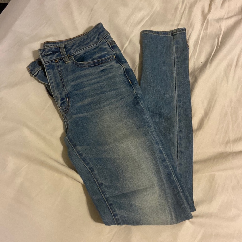High rise jeans